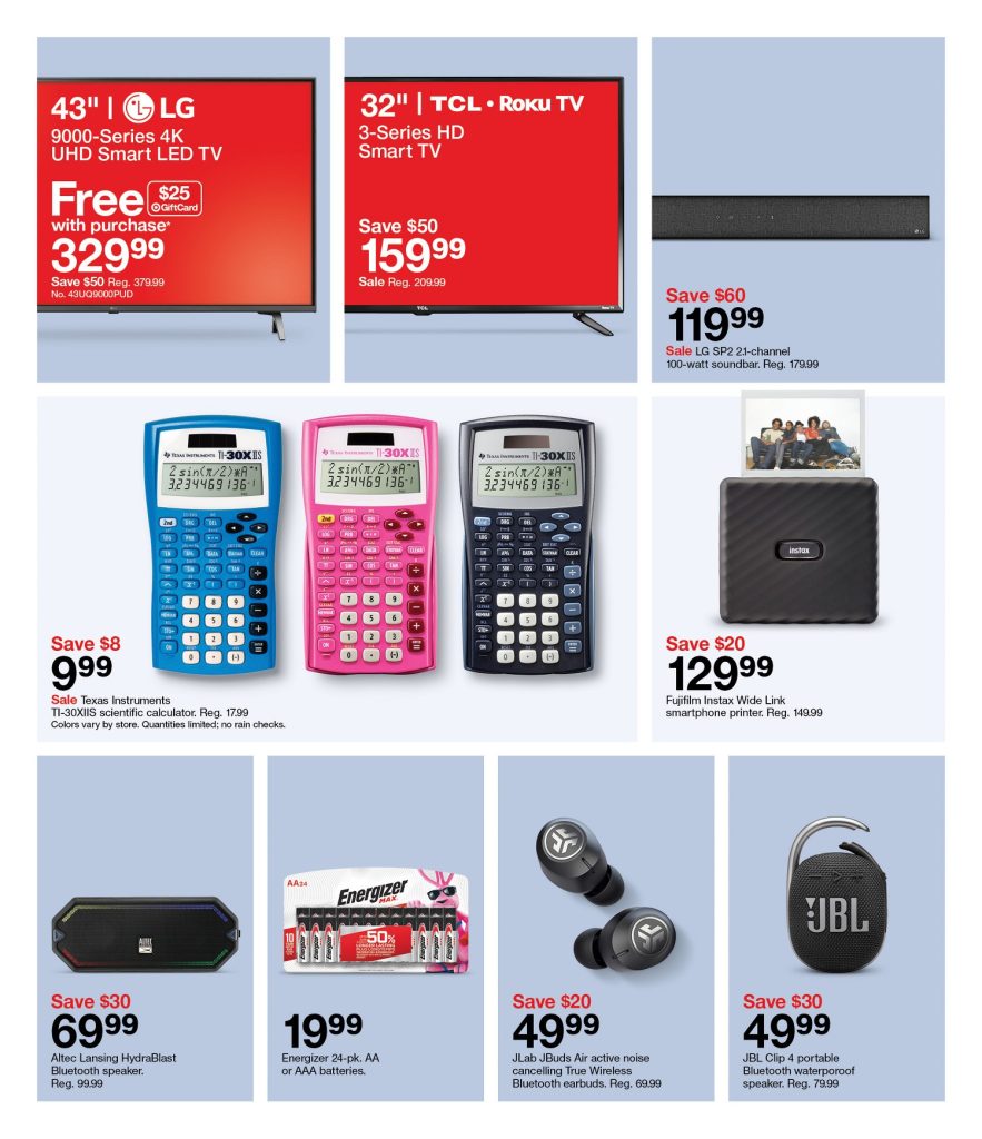 Page 23 of the Target Weekly Ad 8/14/2022