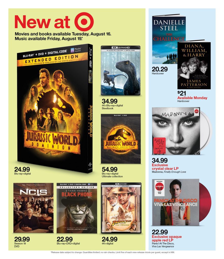 Page 27 of the Target Weekly Ad 8/14/2022
