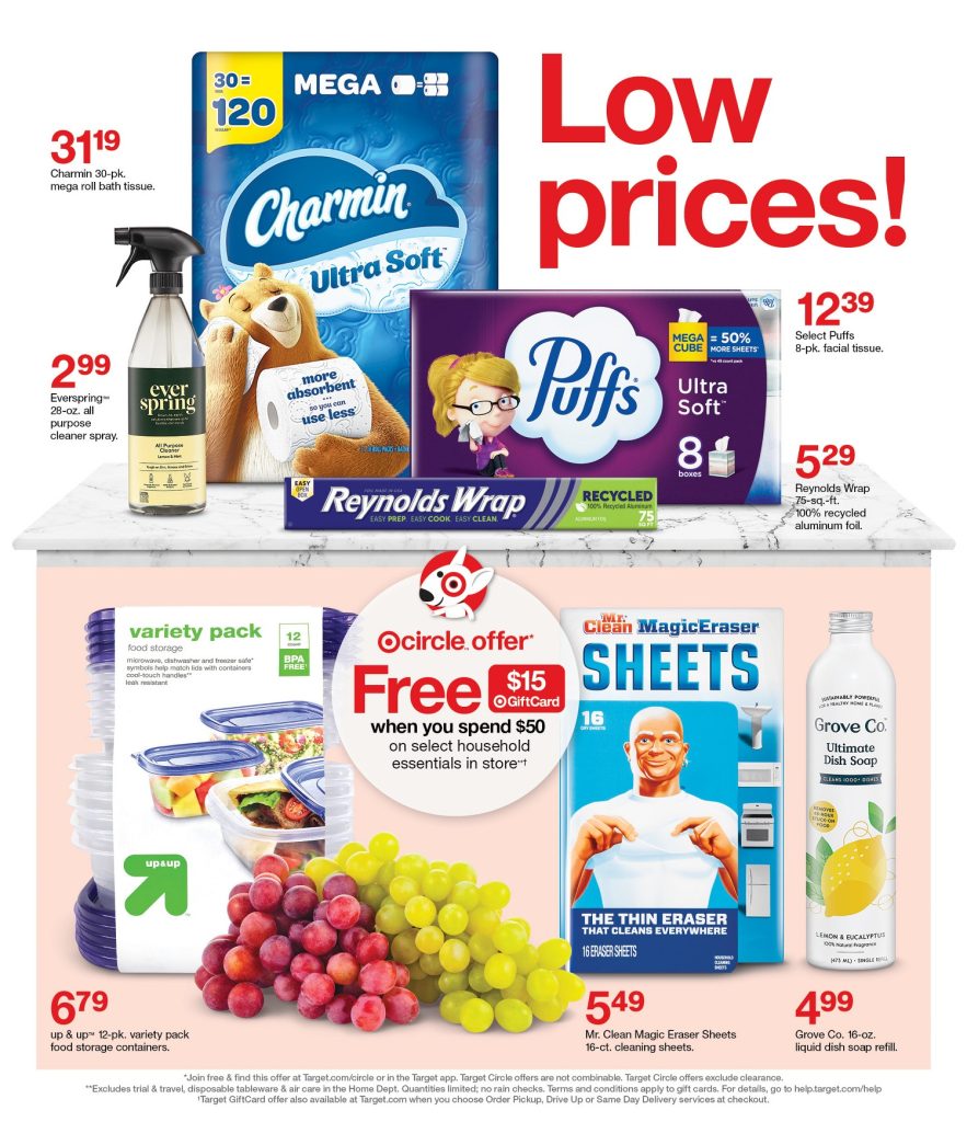 Page 32 of the Target Weekly Ad 8/14/2022