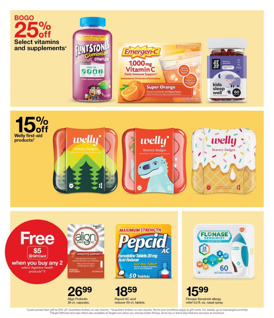 Page 38 of the 8-14 Target Ad 