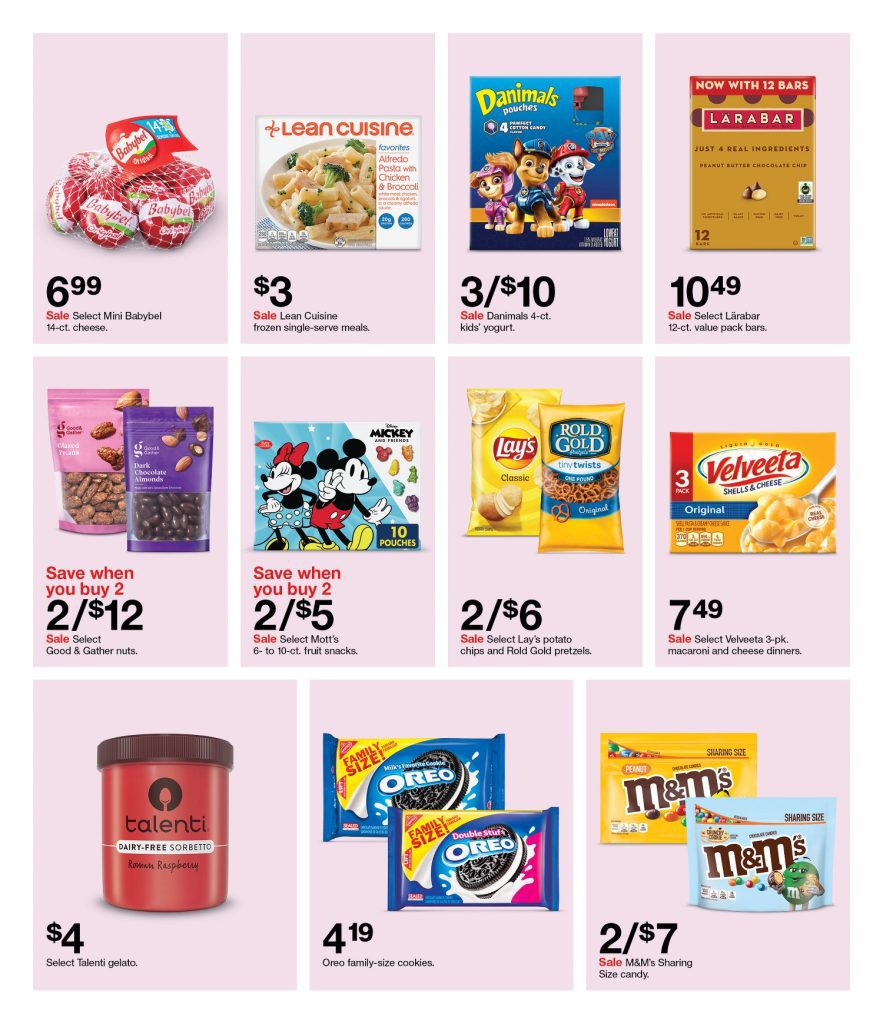 Page 42 of the 8-14 Target Ad 