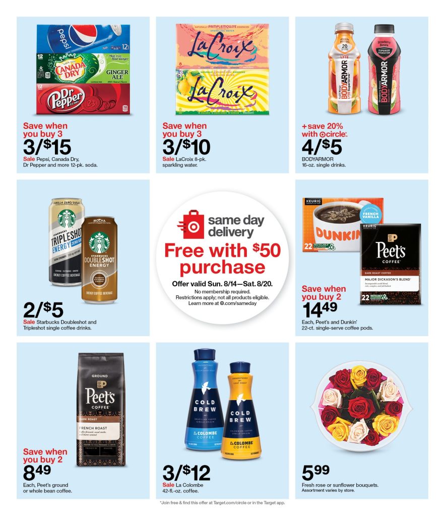 Page 43 of the 8-14 Target Ad 