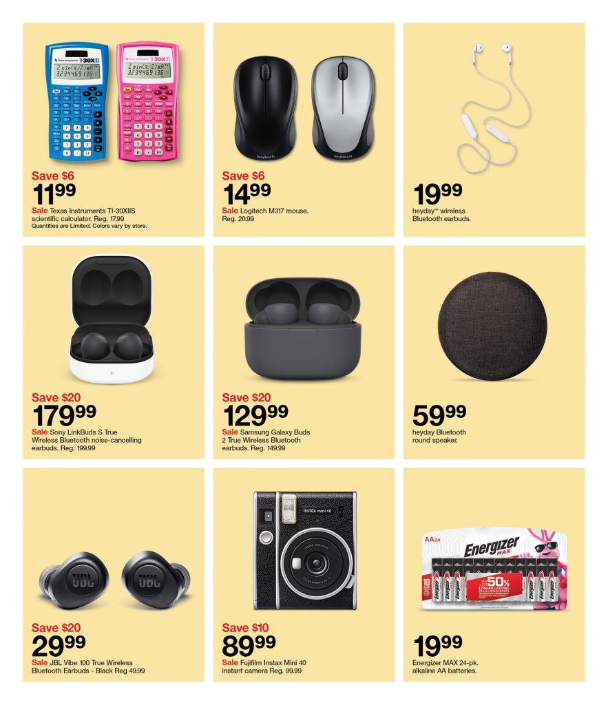 Page 21 of the Target Weekly Ad 8/21/2022