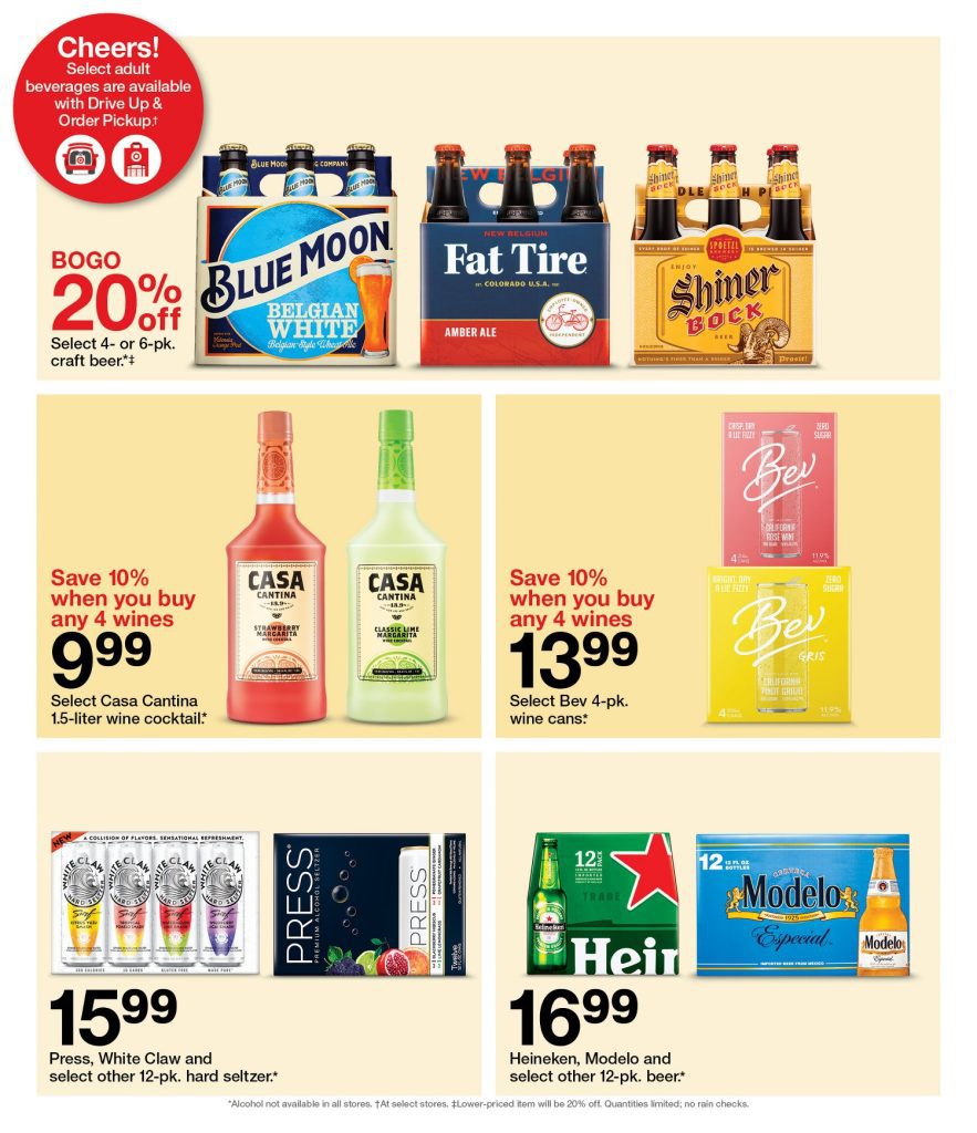 Page 26 of the 8-21 Target Ad 