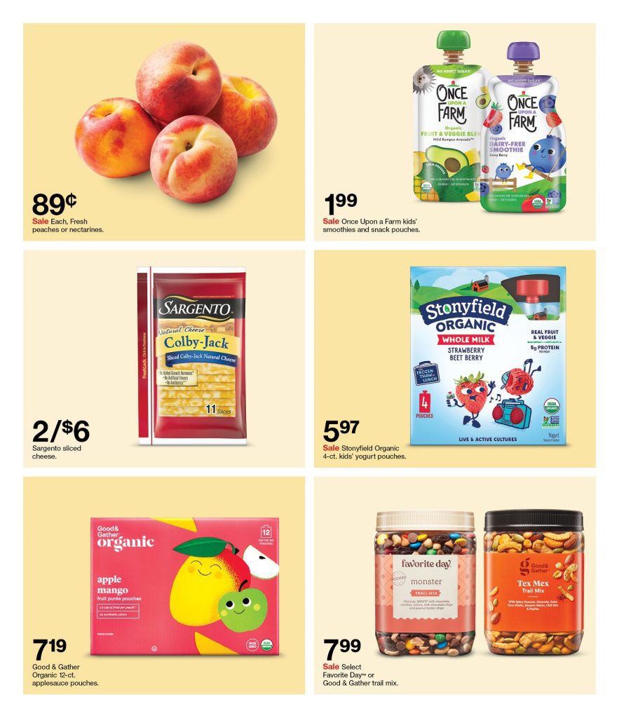 Page 29 of the 8-21 Target Ad 