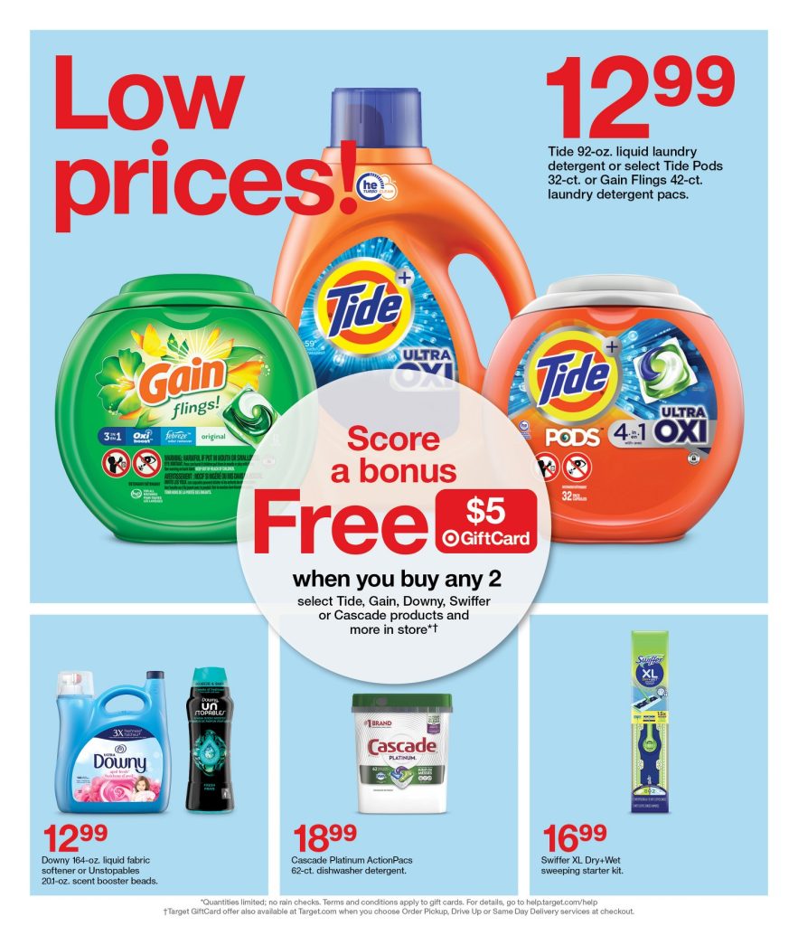 Page 31 of the 8-21 Target Ad 