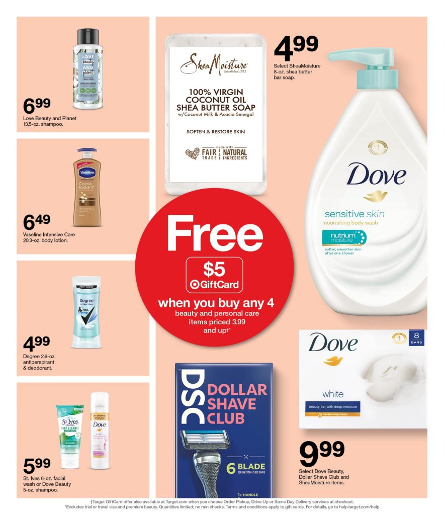 Page 38 of the 8-21 Target Ad 