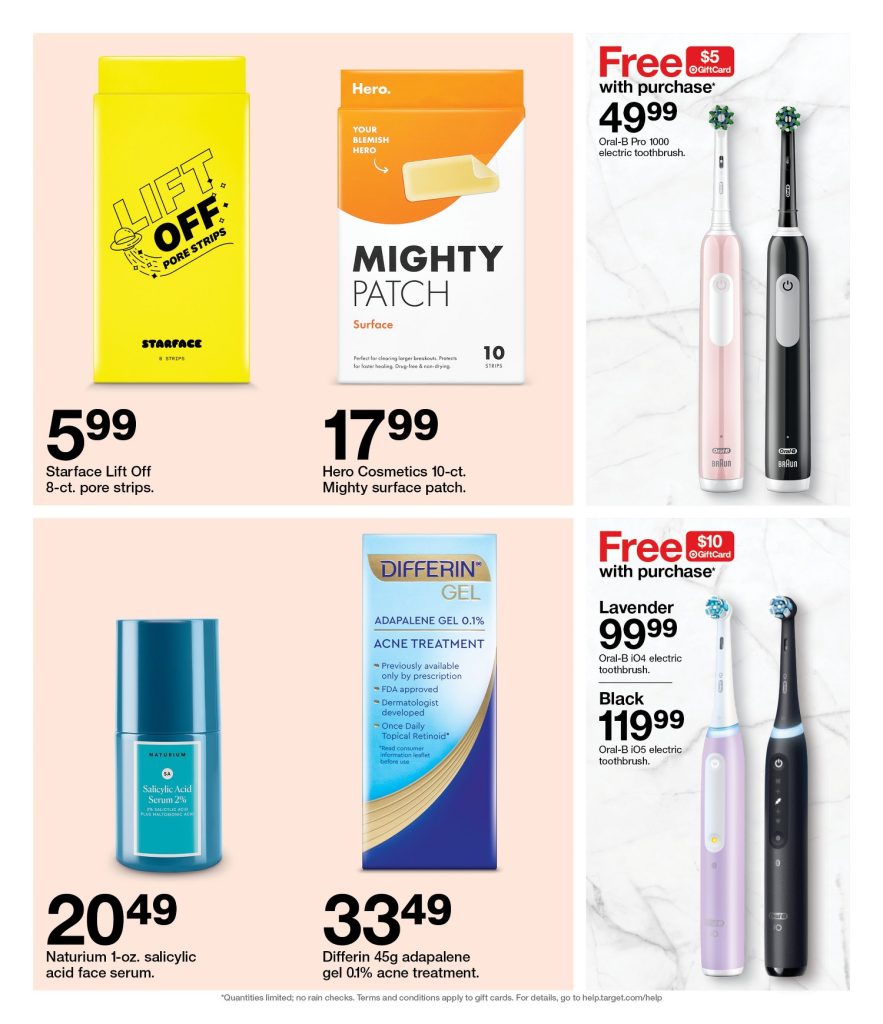 Page 39 of the 8-21 Target Ad 
