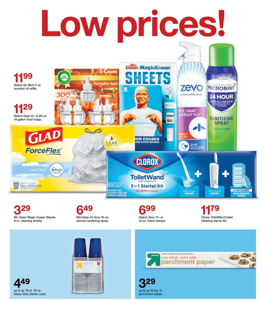 Page 26 of the 8-28 Target Ad