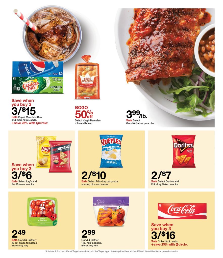 Page 29 of the 8-28 Target Ad