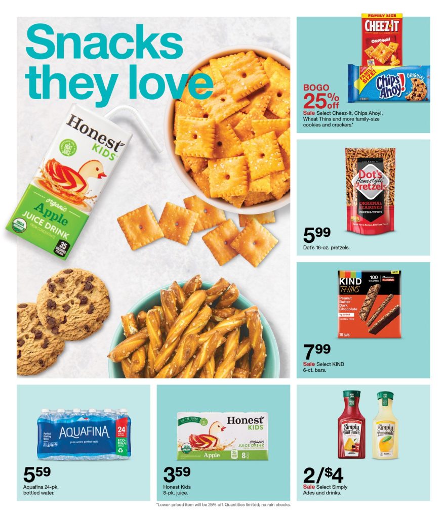 Page 31 of the 8-28 Target Ad