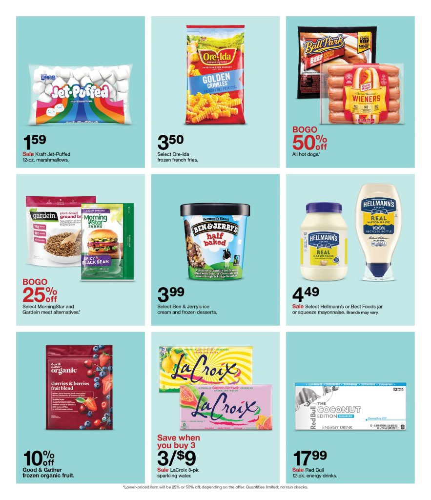 Page 32 of the 8-28 Target Ad