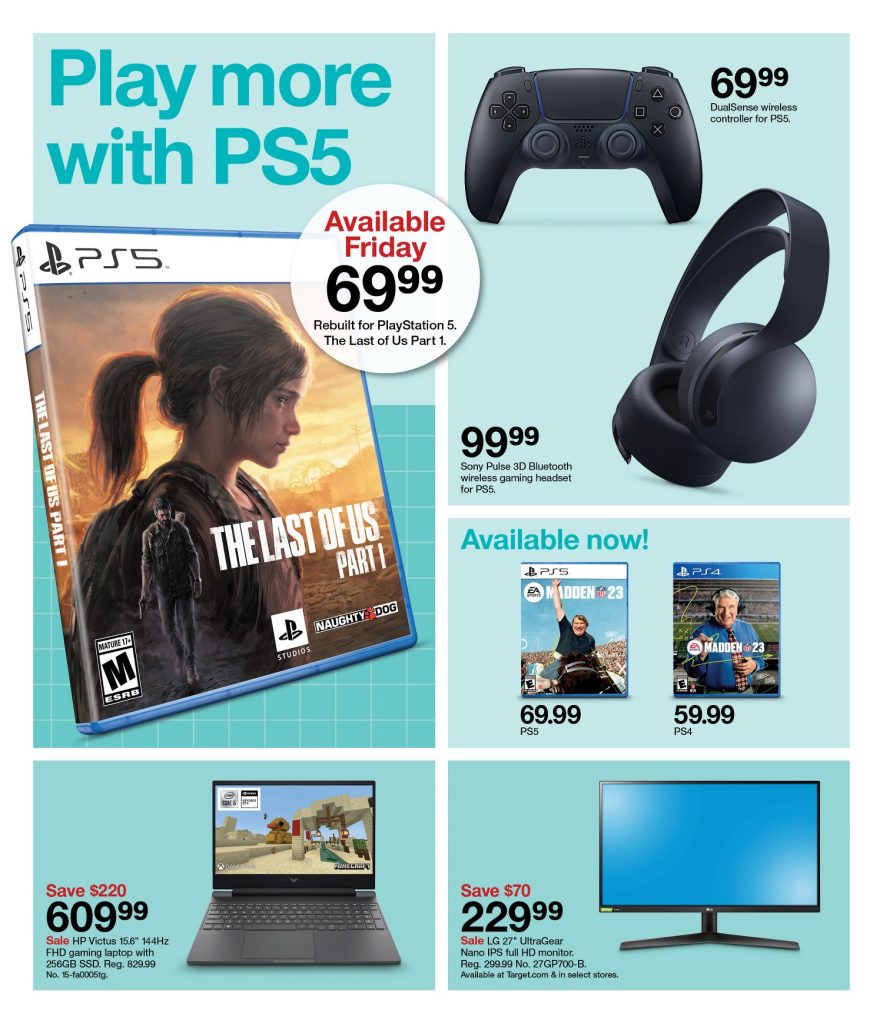 Page 9 of the Target Weekly Ad 8/28/2022