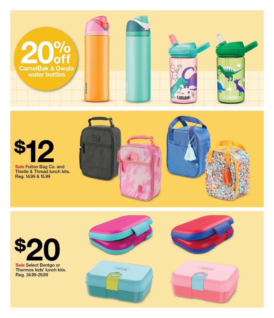 Page 20 of the Target Weekly Ad 8/7/2022