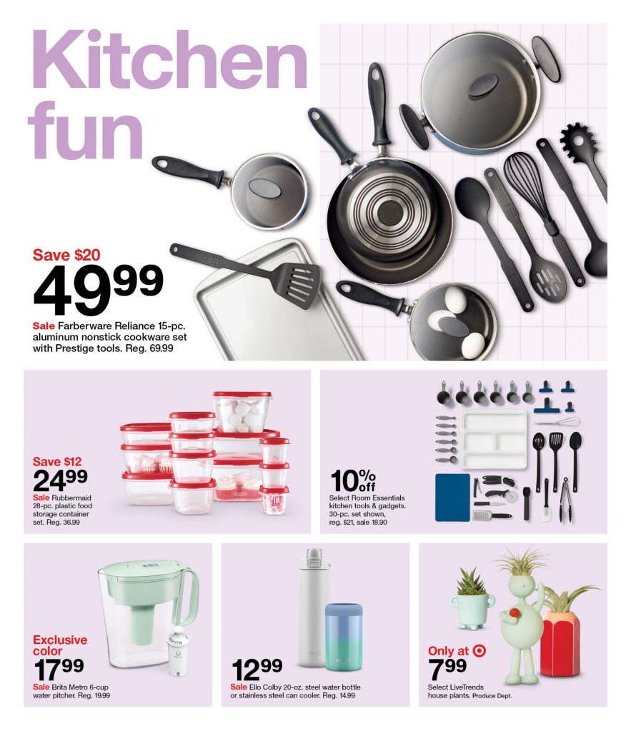 Page 3 of the Target Weekly Ad 8/7/2022