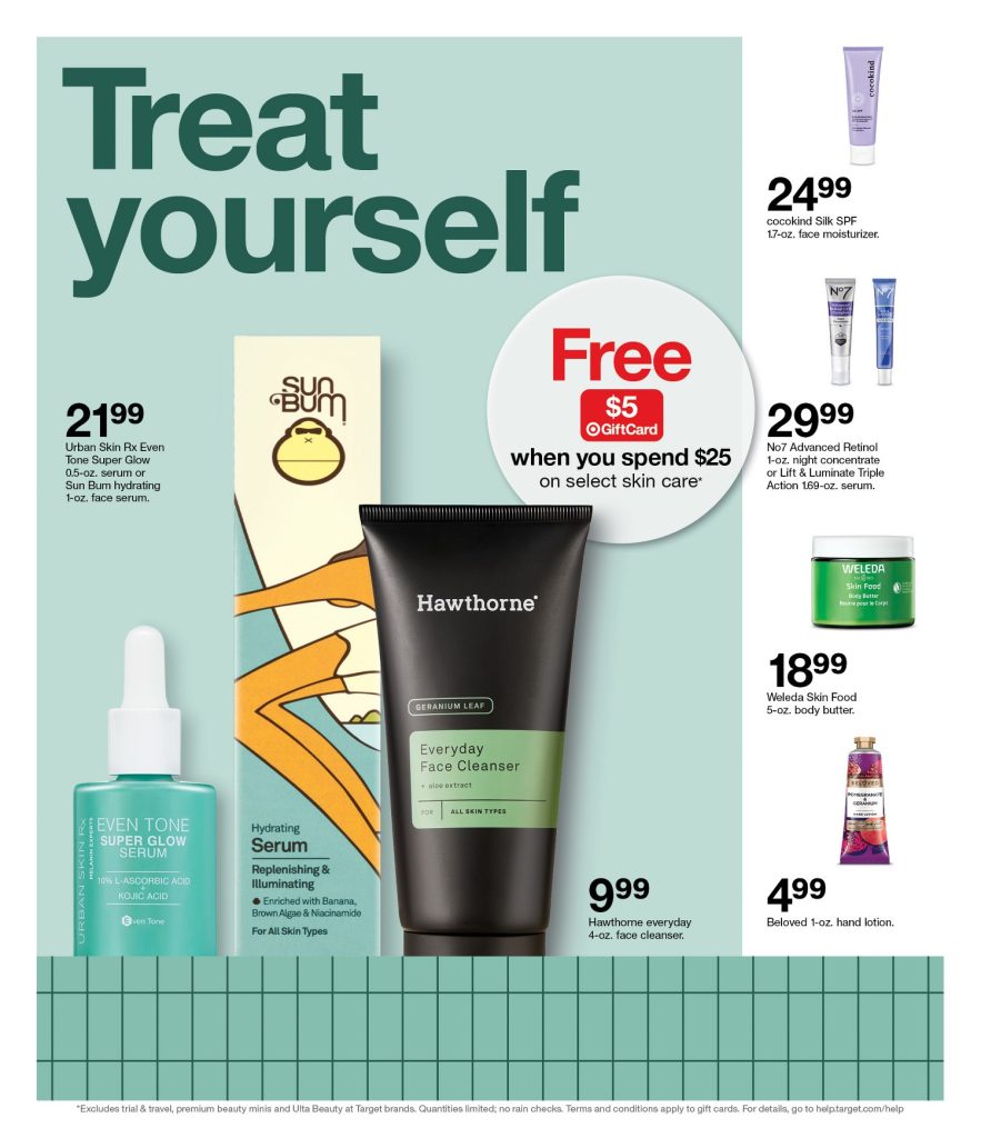Page 36 of the 8-7 Target Ad 