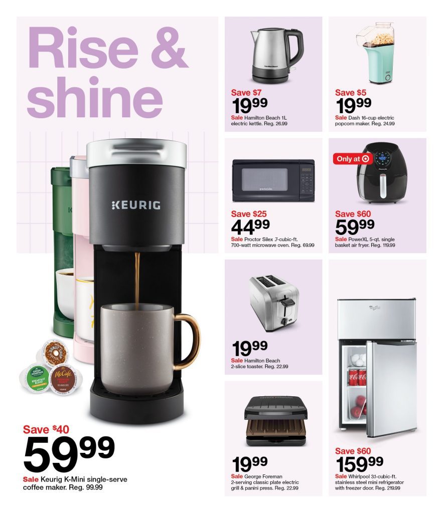 Page 4 of the Target Weekly Ad 8/7/2022