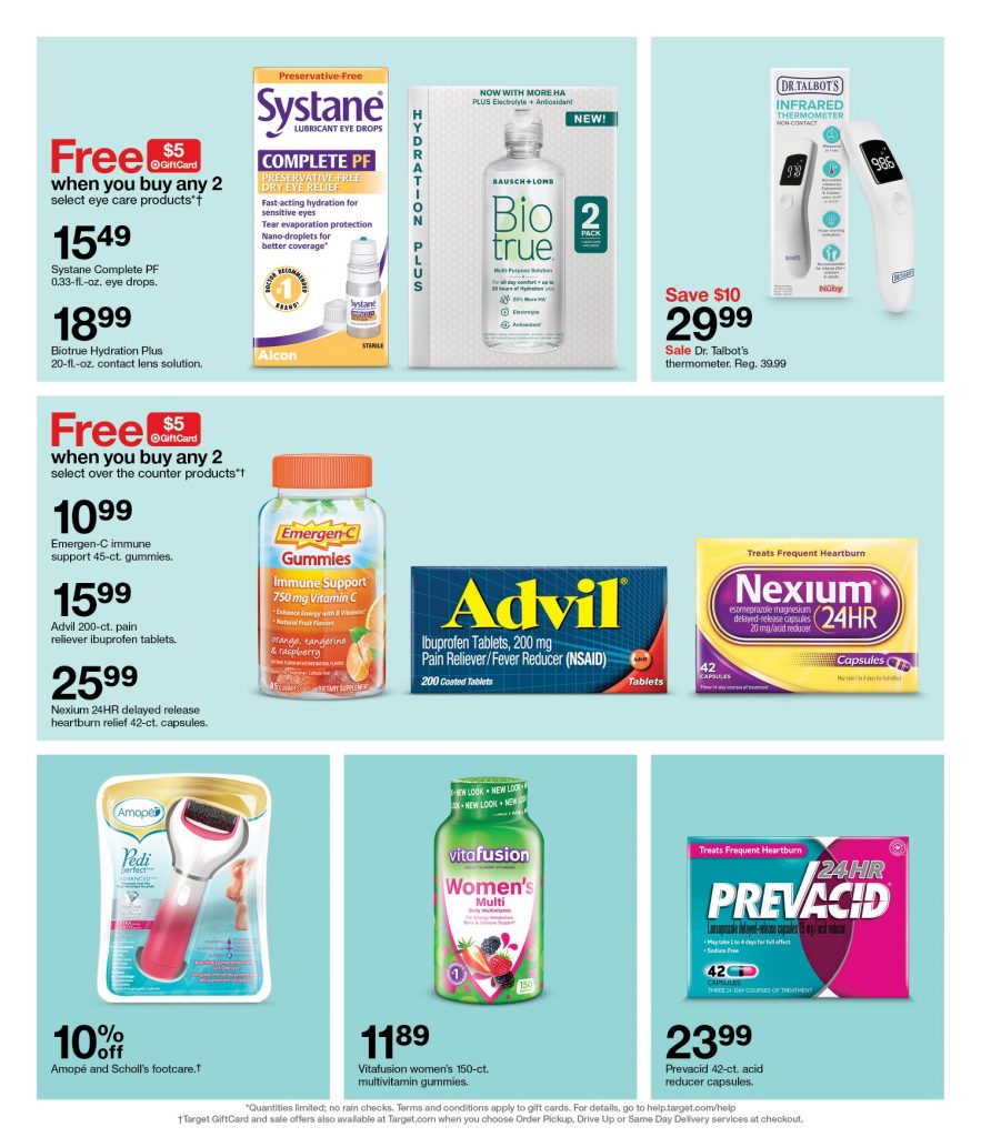 Page 44 of the 8-7 Target Ad 