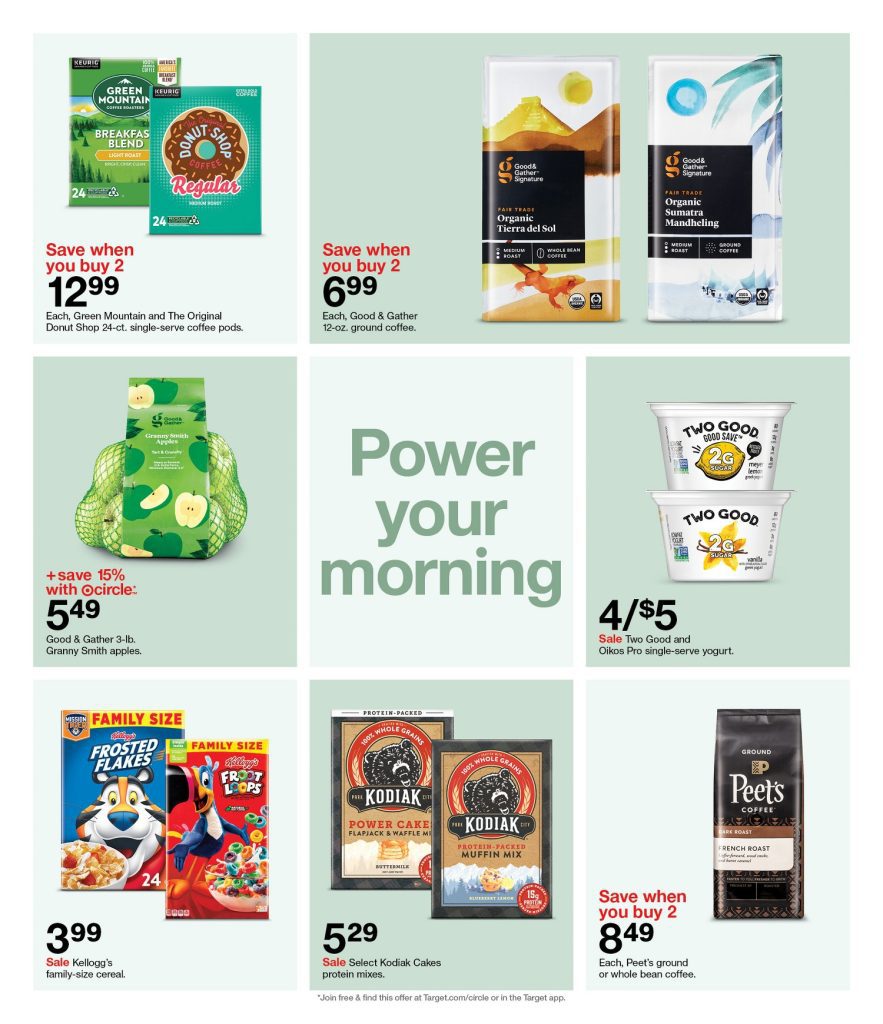 Page 46 of the 8-7 Target Ad 