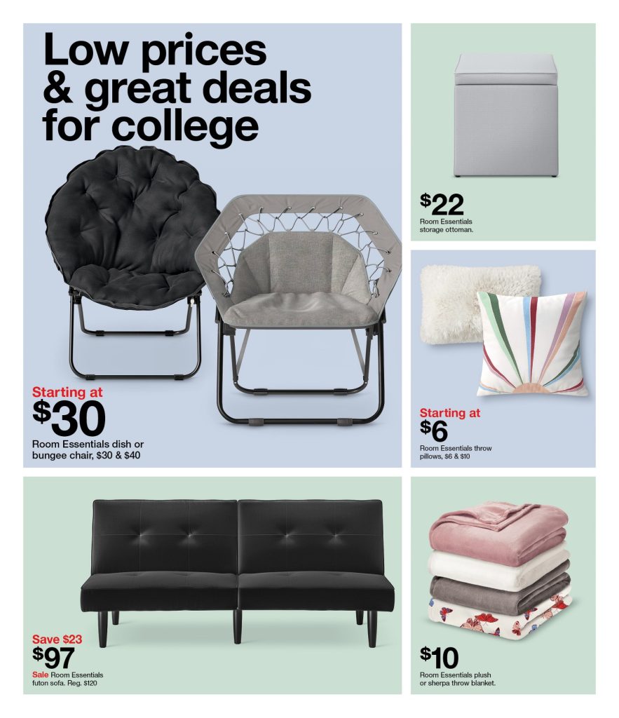 Page 5 of the Target Weekly Ad 8/7/2022