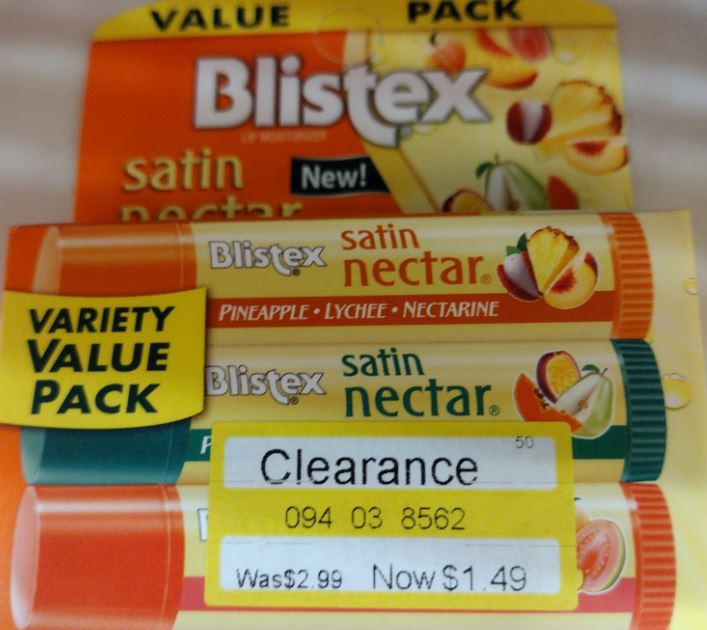 Target Clearance on Blistex 3 packs