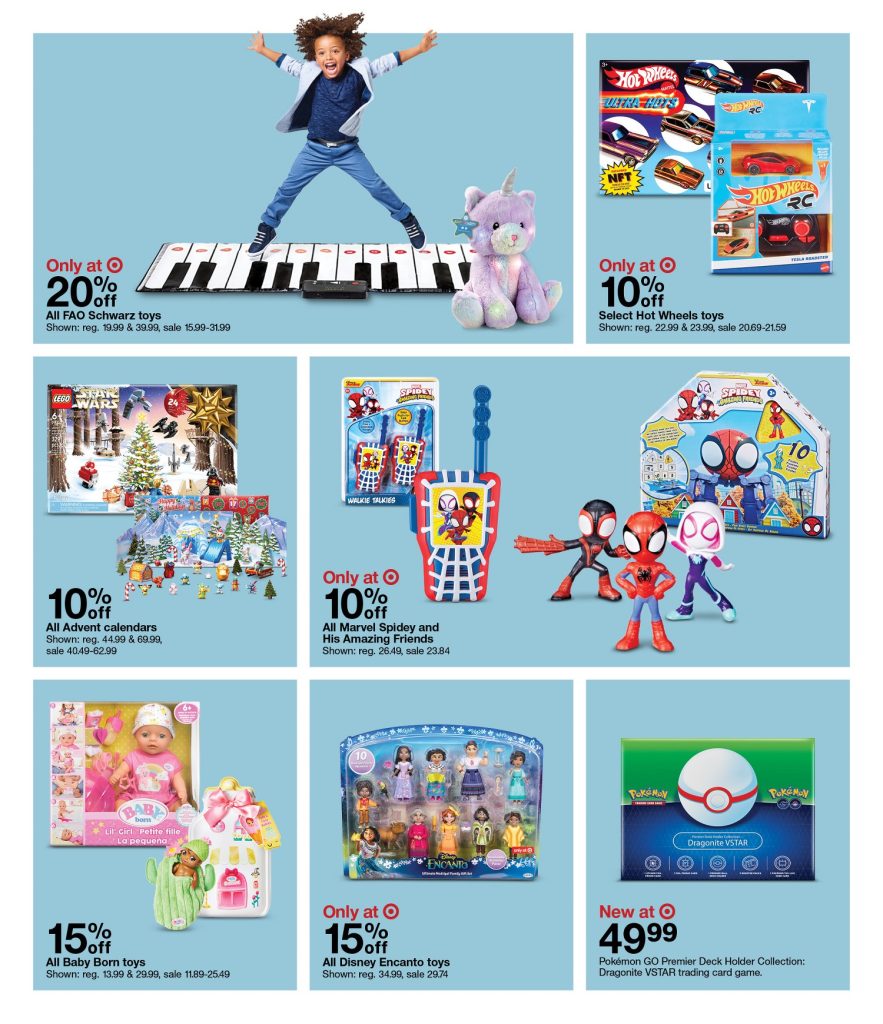 Page 10 of the Target Weekly Ad 10/2/2022