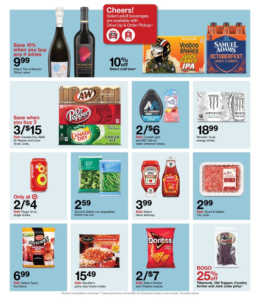 Page 27 of the 10-2 Target Ad 