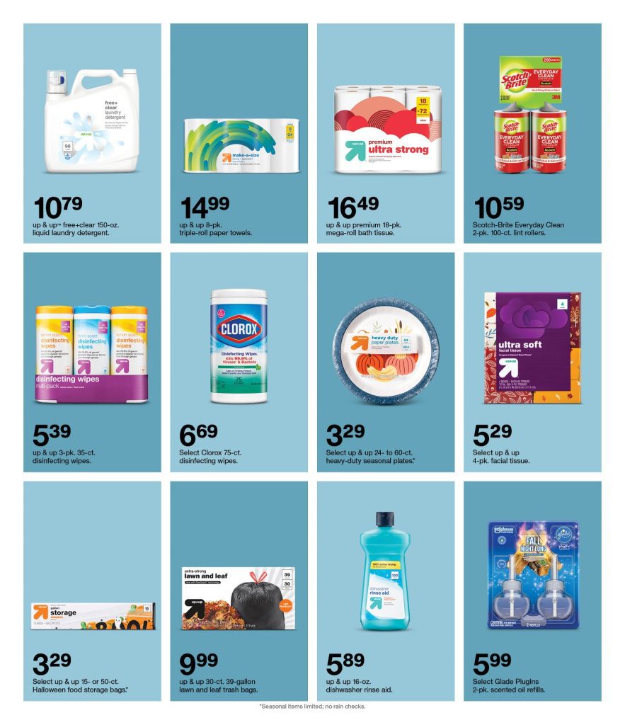 Page 3 of the Target Weekly Ad 10/2/2022
