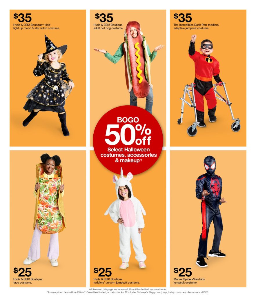 Page 6 of the Target Weekly Ad 10/2/2022