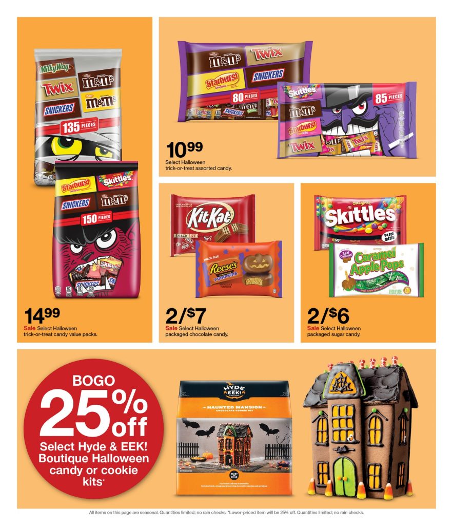 Page 7 of the Target Weekly Ad 10/2/2022