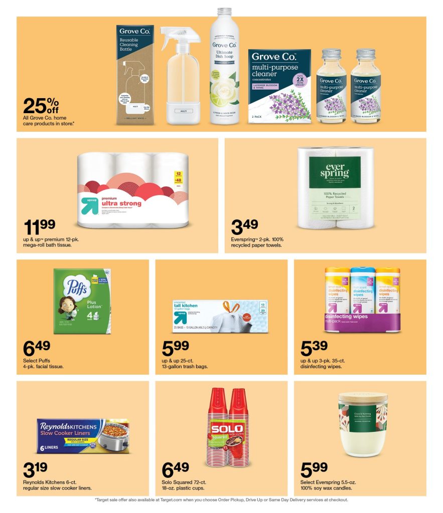 Page 28 of the 9-18 Target Ad 
