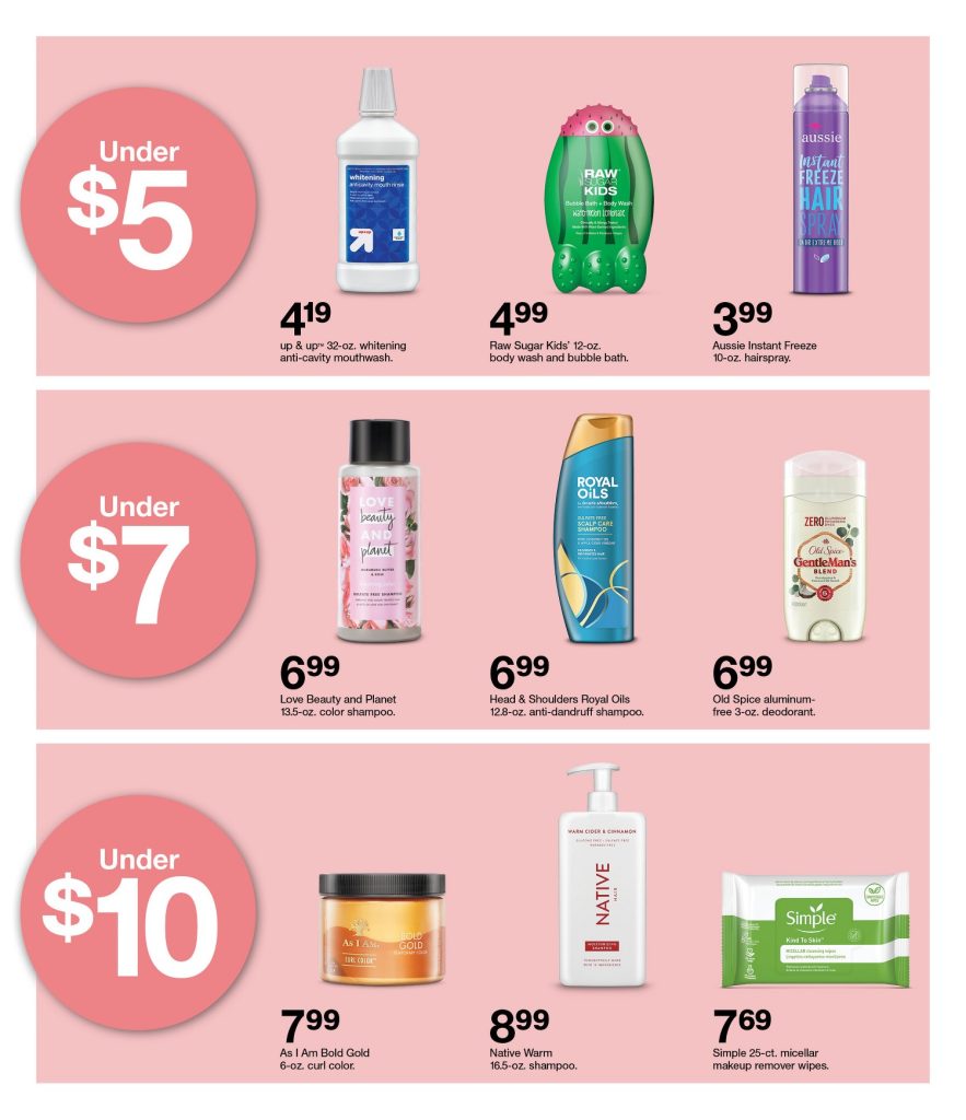 Page 29 of the 9-18 Target Ad 