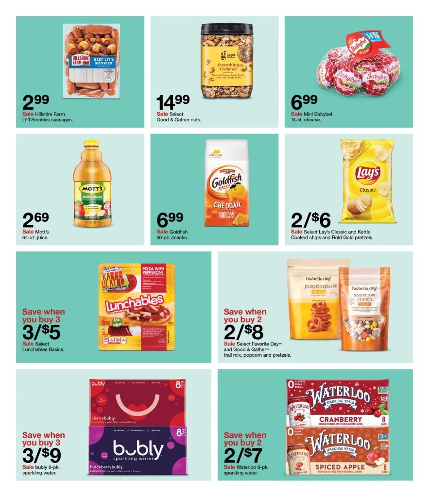 Page 31 of the 9-18 Target Ad 
