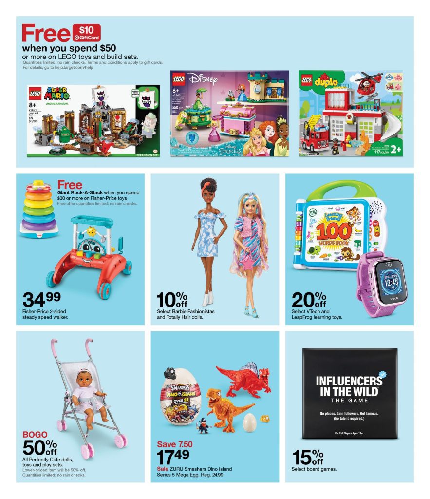 Page 11 of the Target Weekly Ad 9/25/2022