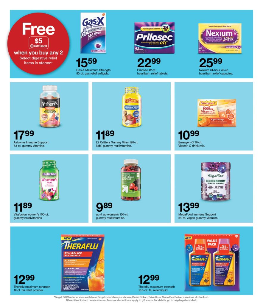 Page 22 of the 9-25 Target Ad 