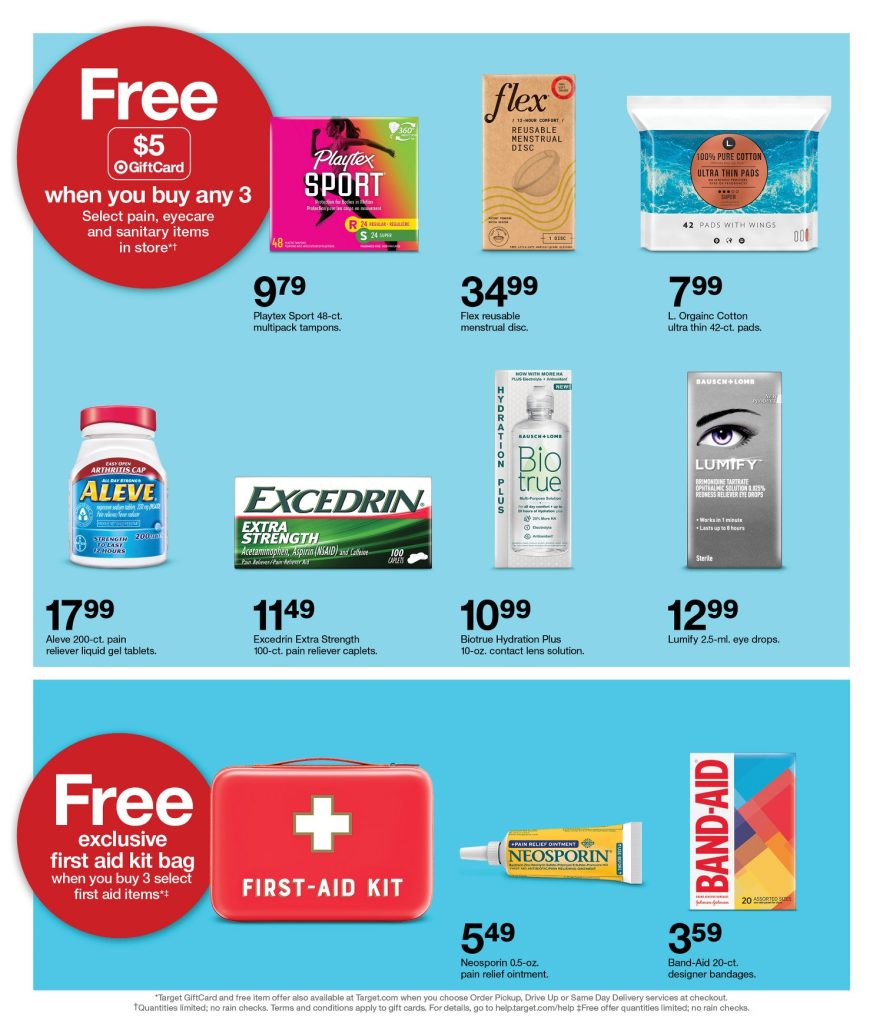 Page 23 of the 9-25 Target Ad 