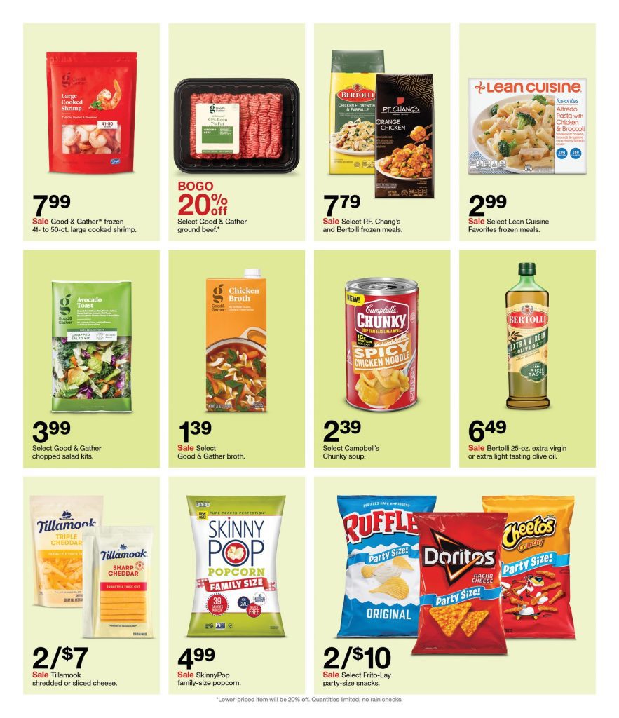 Page 25 of the 9-25 Target Ad 