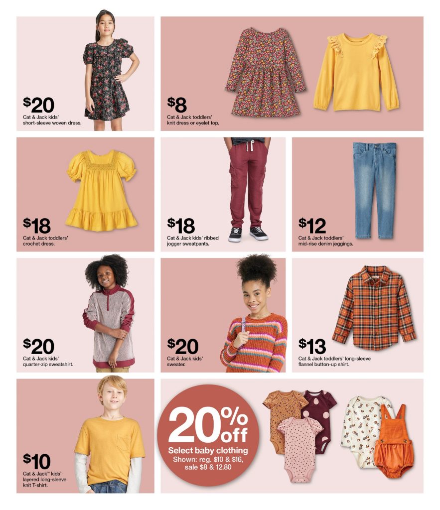 Page 3 of the Target Weekly Ad 9/25/2022
