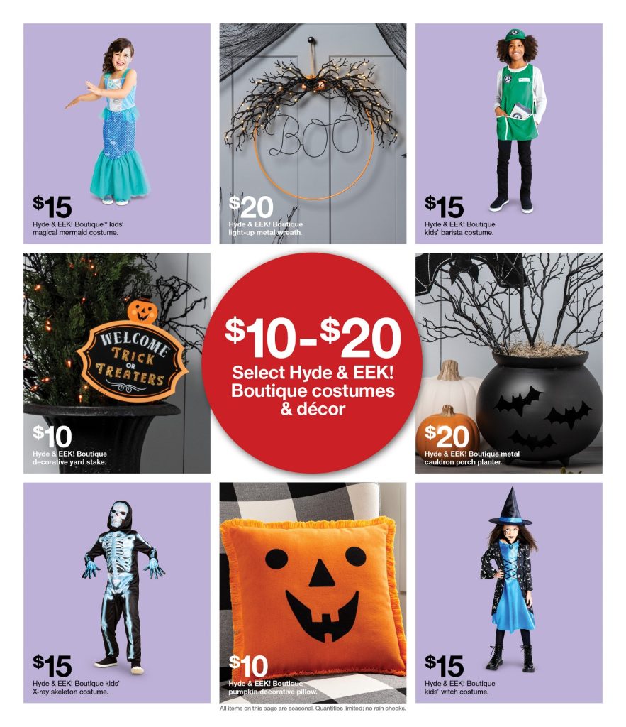 Page 4 of the Target Weekly Ad 9/25/2022