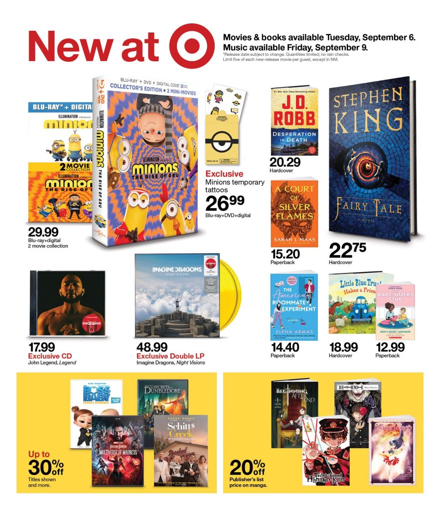 Page 18 of the Target Weekly Ad 9/4/2022