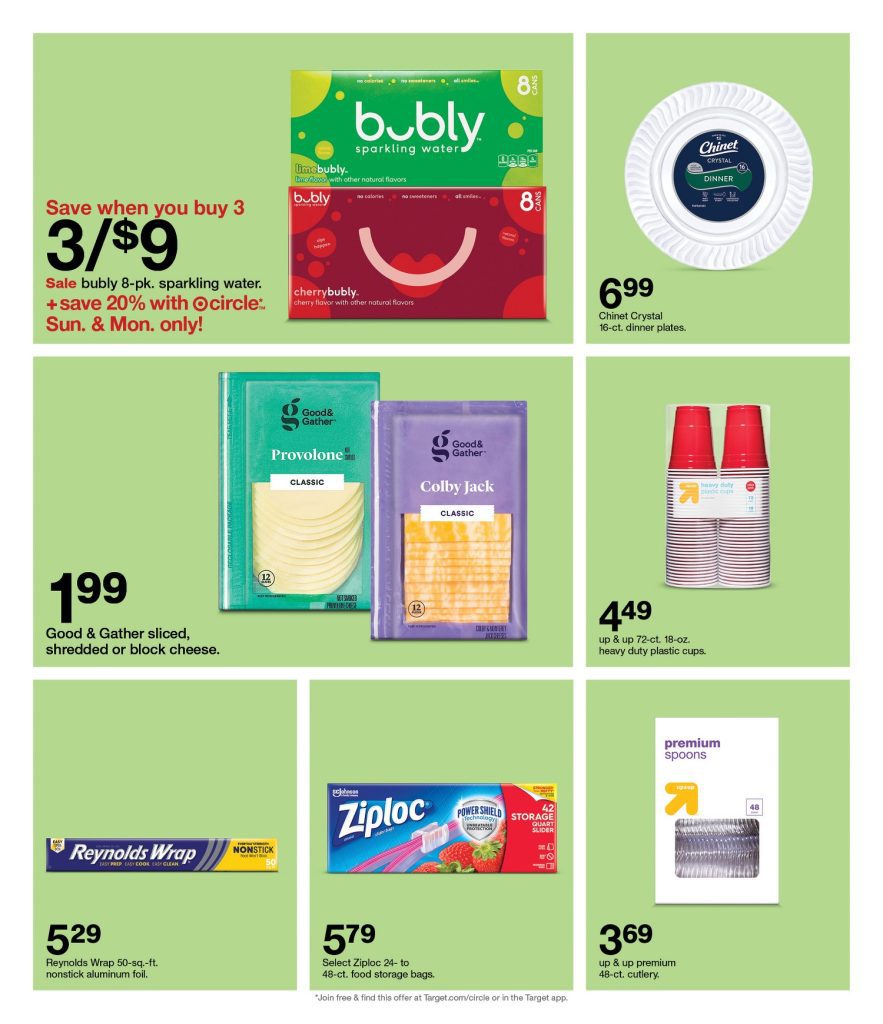 Page 32 of the 9-4 Target Ad 