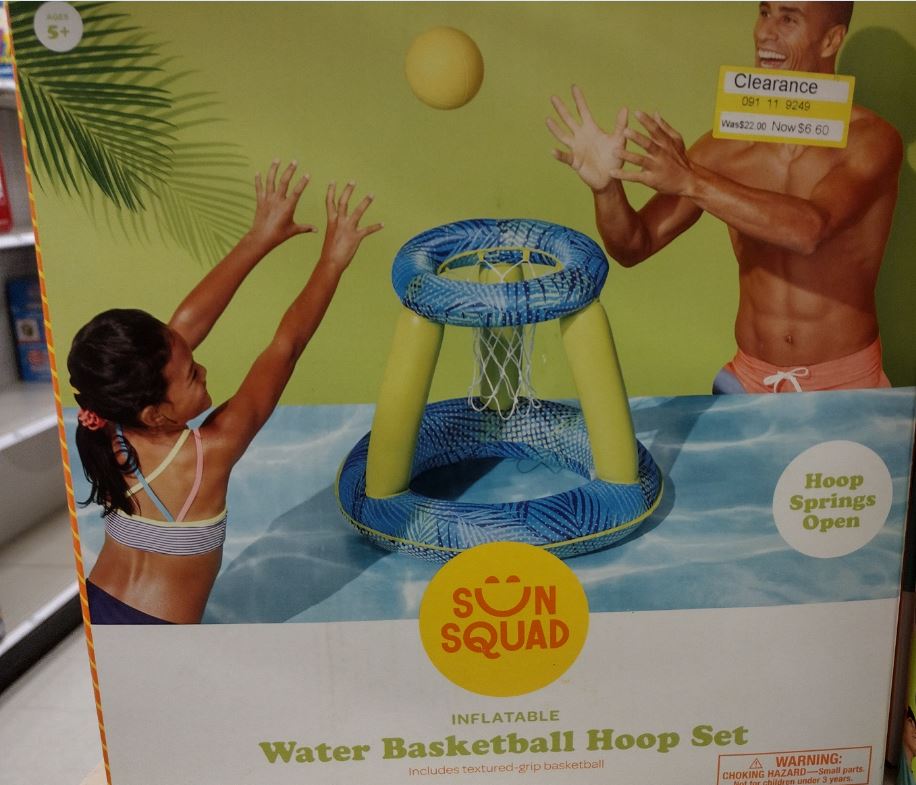 Target Summer Clearance finds on pool toys