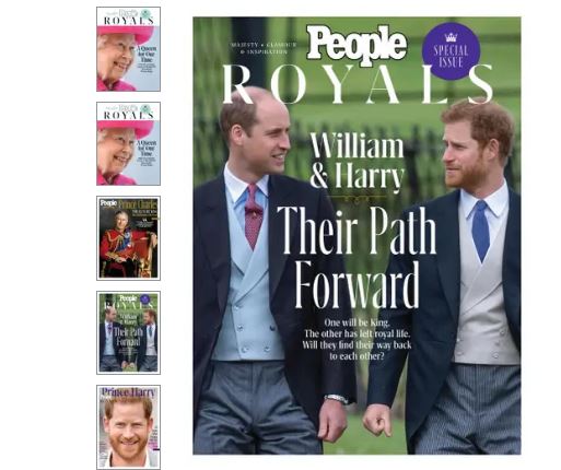 People Royals Magazine Covers