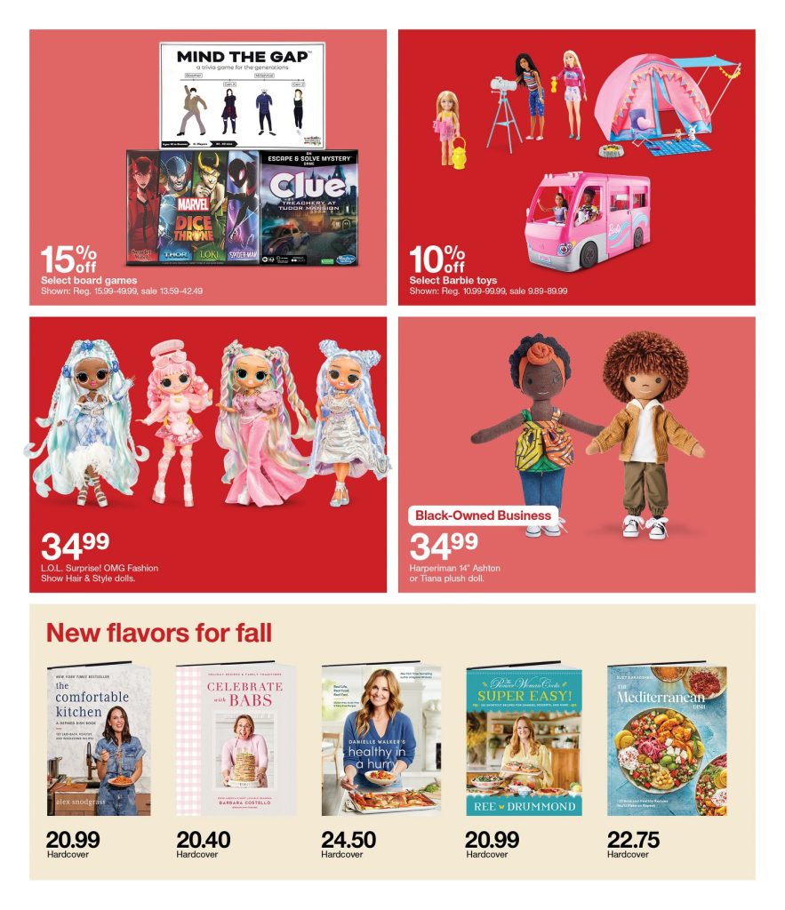 Page 11 of the Target Weekly Ad 10/16/2022