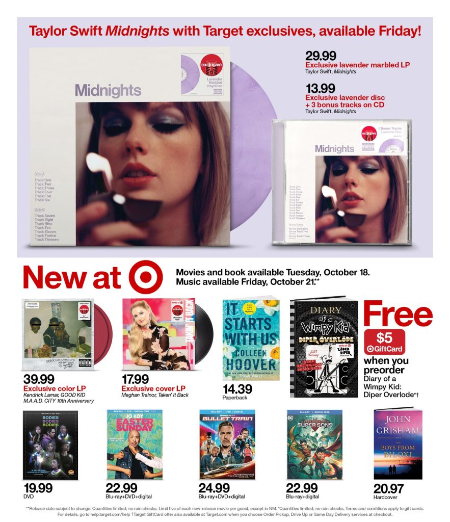 Page 13 of the Target Weekly Ad 10/16/2022