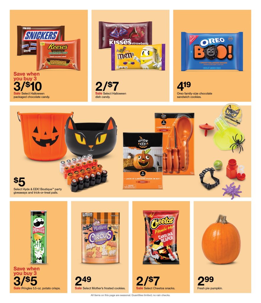 Page 2 of the Target Weekly Ad 10/16/2022