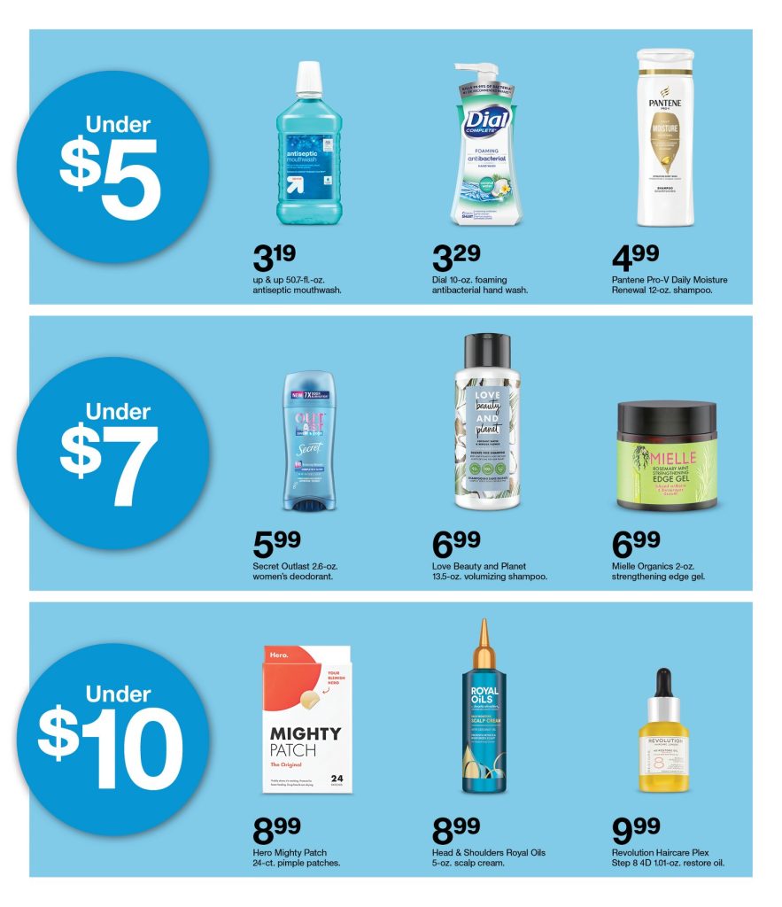 Page 24 of the 10-16 Target Ad