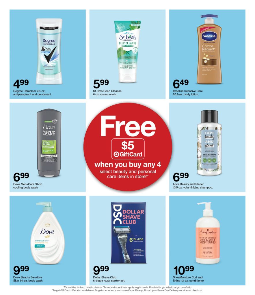 Page 25 of the 10-16 Target Ad