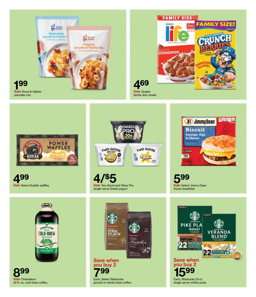Page 29 of the 10-16 Target Ad
