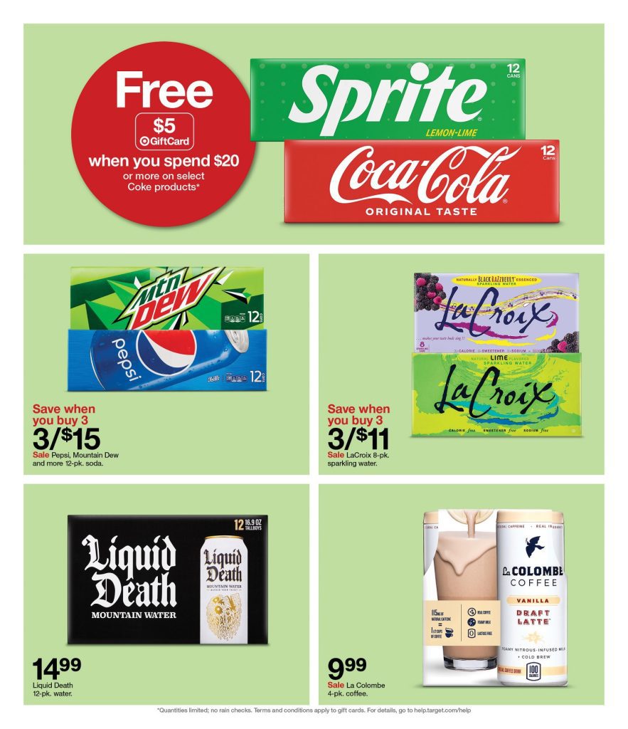 Page 31 of the 10-16 Target Ad